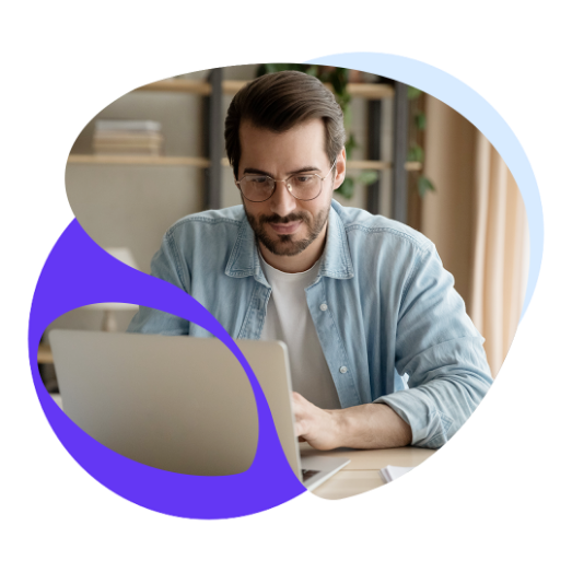 Course on laptop
